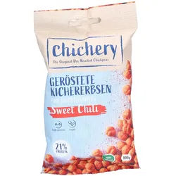chichery Geröstete Kichererbsen Sweet Chili