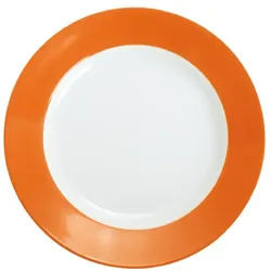 KAHLA Frühstücksteller Pronto Colore 20,5 cm, (1 St), Made in Germany orange