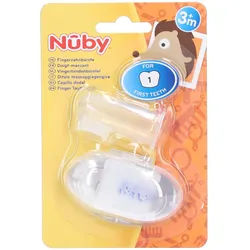 Nuby Finger-Zahnbürste mit Aufbewahrungsbox