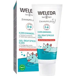 Weleda Kids-Zahngel mit Fluorid, Kinder 0-6 Jahre, Schützt vor Karies, stärkt den Zahnschmelz