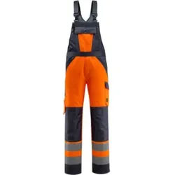 Mascot Latzhose Gosford hi-vis orange/schwarzblau Größe 66