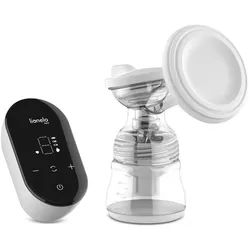 lionelo Elektrische Milchpumpe FIDI GO, Set, Set, LED-Anzeige BPA-freie Netzstrom Batterien weiß