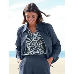La veste en jersey Peter Hahn bleu