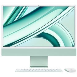 Apple iMac 24" (2023) Grün M3 Chip mit 8-Core CPU, 10-Core GPU und 16-Core Neutral Engine 24" 1 TB Magic Keyboard mit Touch ID und Ziffernblock - Deutsch macOS 24 GB Gigabit Ethernet Magic Maus