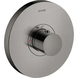 hansgrohe AXOR Starck ShowerSelect Thermostat Highflow round Unterputz, 36721330, Farbe: Polished Black Chrome