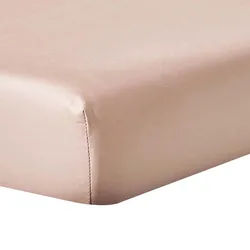 Homescapes Spannbettlaken, Ägyptische Baumwolle, Fadendichte 1000 , Beige , Textil , Rechteckig , 150x200 cm , Oeko-Tex® , Heimtextilien, Bettwäsche & Leintücher, Leintücher, Bettlaken