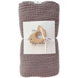 Tiny Birds Premium Musselintuch 1 St lila