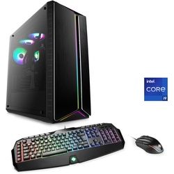 CSL Gaming-PC "Aqueon C99350 Extreme Edition" Computer Gr. Microsoft Windows 11 Home (64 Bit), 32 GB RAM 2000 GB SSD, schwarz Gaming PCs