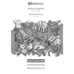 BABADADA black-and-white, British English - Alemannisch, visual dictionary - Bildwörterbuech