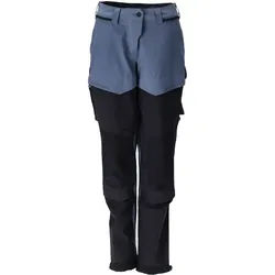 Damen Bundhose "22278-605" Customized - 82C56 (EU 56) - steinblau/schwarzblau