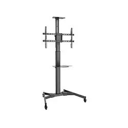 DIGITUS TV-Ständer DA-90370 grau für Bildschirme 93.98-177.8 cm (37"-70"), Wandhalterung