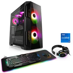 CSL Gaming-PC »HydroX V27318«, 63804465-0 schwarz