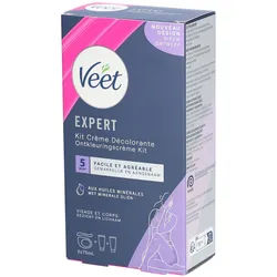 Veet Kit Entfärbungscreme - Gesicht und Körper - Normale Haut