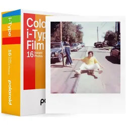 Polaroid Sofortbildfilm i-Type Color Film Double Pack 2x8, 16