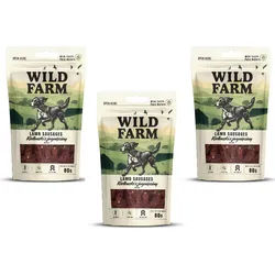 WILD FARM Lammwürstchen 3x80g Hundeleckerli