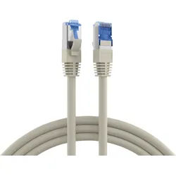 EFB K5525FGR.0,5 - Cat.6A S/FTP Patchkabel Super Flex, 0,5 m, grau