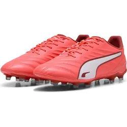 Puma King Pro Fg/Ag glowing red-puma white-red fire (01) 10.5