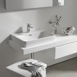 LAUFEN Aufsatzwaschtisch LAUFEN Pro S 550x465, weiß mit LCC, 81696.2, 8169624001081 H8169624001081