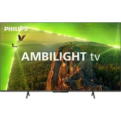 Philips 43PUS8118/12 (43", LED, 4K, 2023), TV, Schwarz