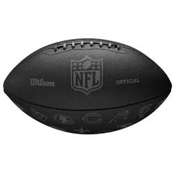 Wilson Football American Football NFL 32 Team BLACK in offizieller Größe, mit 32 Team Logos schwarz