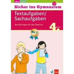 Sicher ins Gymnasium Mathematik Textaufgaben 4. Klasse