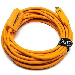 Tether Tools TetherBoost Pro USB-C Verlängerungskabel für USB-C an USB-C Kabel Orange