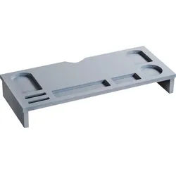 Kesper Bildschirmerhöhung , Grau , Holzwerkstoff , 60x8.5x30 cm , Fsc , Büromöbel, Schreibtische, Schreibtischzubehör