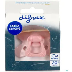 Difrax Schnuller Sonderedition Natural Pink Opal 20m+
