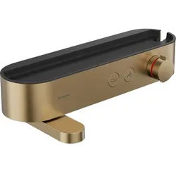 hansgrohe ShowerTablet Wannenthermostat 24340140 Aufputz, 2 Verbraucher, brushed bronze