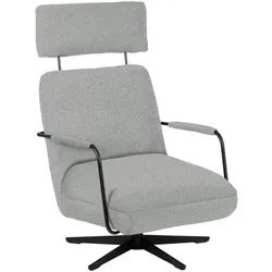 Koinor Sessel , Hellgrau , Textil , 71x103x91 cm , Fußauswahl, Lederauswahl, Stoffauswahl, Sitzfläche 360° drehbar , Wohnzimmer, Sessel, Sonstige Sessel