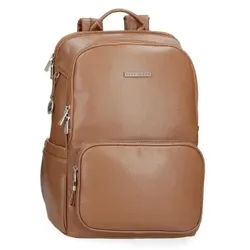Pepe Jeans Unisex. 7942432 Elia Computerrucksack braun (OSFA), Lässig, Polyester