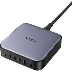 UGREEN GaN 200W (6-Port) Desktop Charger Universal, Dark Gray