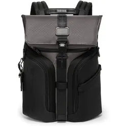 Tumi Alpha Bravo Logistics Rucksack mit Klappdeckel Charcoal