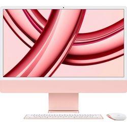 Apple iMac 24'' iMac (24 Zoll, Apple Apple M3 M3, 10-Core GPU, 8 GB RAM, 256 GB SSD) rosa