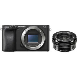 Sony Alpha ILCE-6400 + 16-50mm OSS schwarz Systemkamera