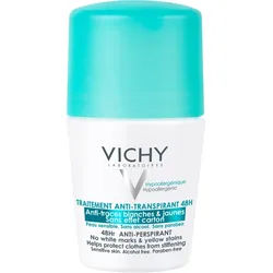 Vichy Deodorant 48h Antitranspirant-Deoroller gegen Schweissflecken 50 ml