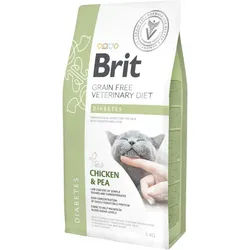 Brit gf veterinärmedizinische Diäten Katze Diabetes 5kg