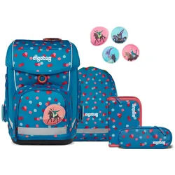 ergobag cubo 5-teiliges Schulrucksack-Set 2025 VoltiBär