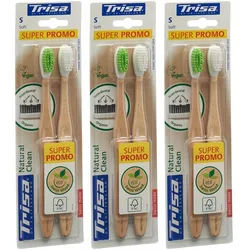 Trisa Natural Clean Zahnbürste weich