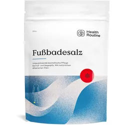 Health Routine Fußbadesalz / Zur Pflege & Hygiene, auch bei Fußpilz und Nagelpilz 1 St