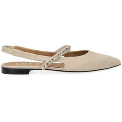 Lüke Schuhe Lüke Schuhe 482 DESSERT, Peeptoes & Slingpumps, Beige, Damen Peeptoepumps beige|braun 40 EU