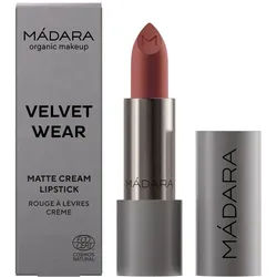 Madara Velvet Wear Creme Lippenstift matt Warm Nude 3,8 g