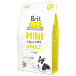 BRIT CARE Mini Grain-Free Adult Lamb 2kg + Überraschung für den Hund (Mit Rabatt-Code BRIT-5 erhalten Sie 5% Rabatt!)