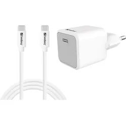 USB-C 20W AC Charger + Type-C Cable