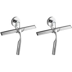Wenko 2er-Set Vacuum-Loc® Duschabzieher