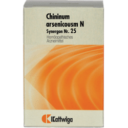 SYNERGON KOMPLEX 25 Chininum arsenicosum N Tabl. 200 St