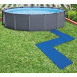 INTEX Pool-Bodenschutzfliesen 8 Stk. 50 x 50 cm Blau