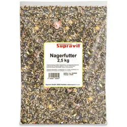 Supravit Nagerfutter Kleintierfutter Premium Alleinfutter für Nager, Hauptfutter für: Nutz-/ Wildtier