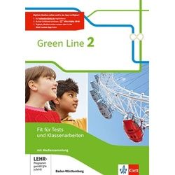 Green Line. Fit für Tests und Klassenarbeiten, Arbeitsheft mit Lösungsheft und Mediensammlung 6. Klasse. Ausgabe Baden-Württemberg ab 2016