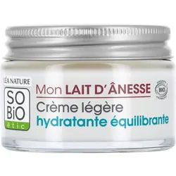 So'Bio Étic Mon Lait D'Ânesse Leichte Feuchtigkeitsspendende Ausgleichende Creme Normale 50ml